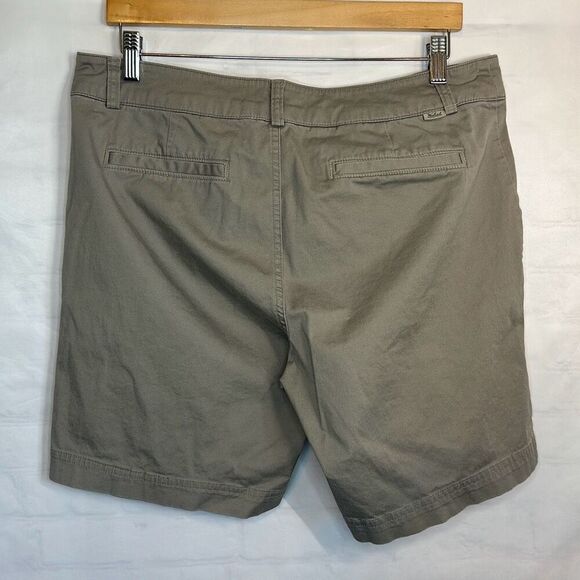 Woolrich Maple Grove Bermuda Shorts Khaki Womens 12 Outdoor Camping - Picture 2 of 7